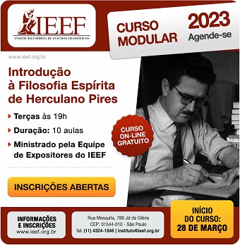 Curso Modular Introdução à Filosofia Espírita de Herculano Pires – Inscrições Encerradas