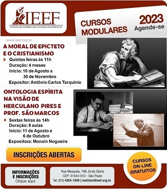 Cursos Modulares 2023 – 2º Semestre On-line – Inscrições Encerradas